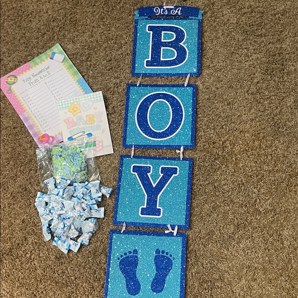 It’s a BOY Baby Shower Decoration Sign